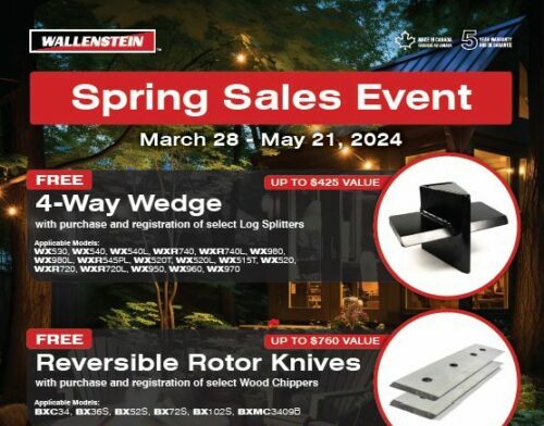 Wallenstein Spring Sales Event